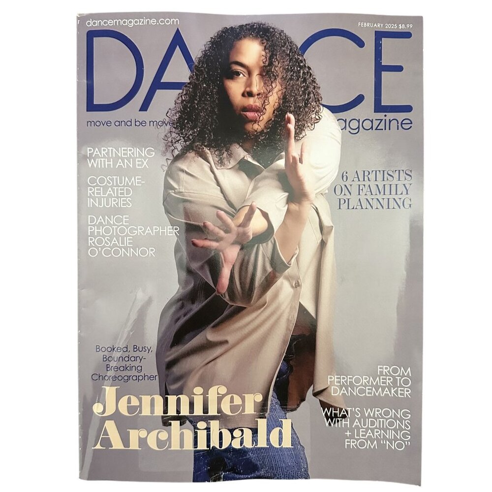 Dance Magazine February 2025 Jennifer Archibald Learning From No